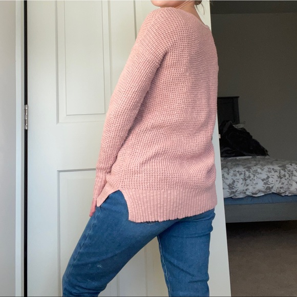 American Eagle Lace Up Sweater - Picture 2 of 6
